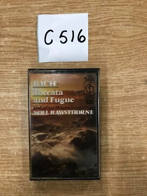 Bach Toccata And Fugue And Other Organ Favourites Noel R Awesthorne Cassette - Image 1 of 3