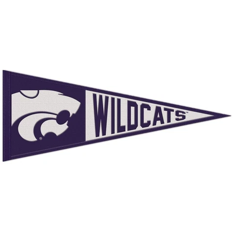 Kansas State Wildcats Wool Pennant - 13"x32" Cover
