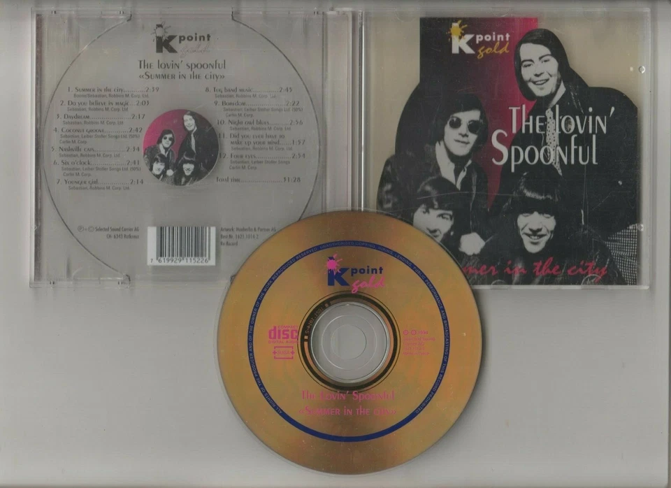 CD KPOINT GOLD THE LOVIN SPOONFUL SUMMER IN THE CITY YOUNG GIRL  - Bild 1 von 1