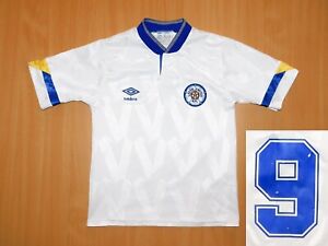 sale #9 LEEDS UNITED 1990 1991 shirt UMBRO jersey trikot england 1992 90 91 90's