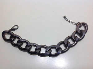 Chunky Chain Metal Bracelet 9" Thick Heavy 86 grams - Picture 1 of 3