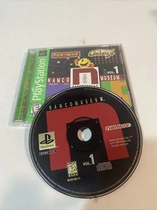 Namco Museum Vol 1 PS1 PlayStation 1 GH + Reg Card - Complete CIB - Picture 1 of 4