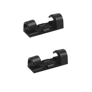 Lot de 60 clips de rangement adhésifs pour câbles supports de câbles clips mu... - Afbeelding 1 van 9