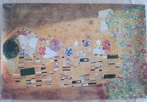 Original Vintage Poster 1992 Gustav Klimt Sketch & Painting Compilation Fine Art - Picture 1 of 6