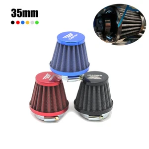 Motorcycle Air Filter 35mm Carburetor Intake Filters For Quad Dirt Pit Bike ATV - Picture 1 of 11