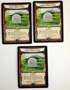 Campos de Entrenamiento CCG White Shore Plain (3) L5R Legend of the Five Rings TG - Imagen 1 de 1