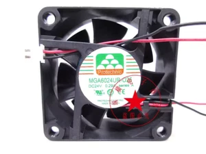 1PC MAGIC MGA6024UR-O25 24V 0.29A 6CM 6025 inverter cooling fan - Picture 1 of 2