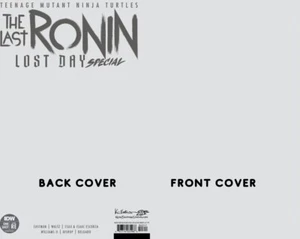 TMNT Last Ronin Lost Day Special #1 Kevin Eastman Studios leere Variante IDW - Bild 1 von 1