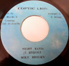 Mike Brooks - Night Ravia (7", Single, Blu)