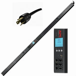 APC AP8841 Rack PDU 2G Metered Zero U 30A 208V Surge Protector L6-30P C19 C13 - Picture 1 of 3