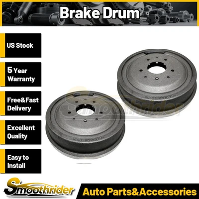 DuraGo 2pcs Front Brake Drum For Chevrolet Bel Air 1951-1954 1955 1956 1957 1958 - Image 1 of 3