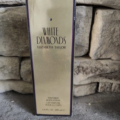 Loción corporal para mujer Elizabeth Taylor White Diamonds, paquete sellado de 6,8 OZ Foto 1 de 4