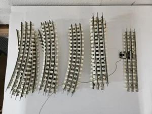 Lionel & K-LINE SUPER K WHITE TRACK CURVE STRAIGHT & Lock On - 18pcs - Picture 1 of 3