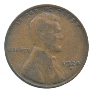 Better 1924-D US Lincoln Wheat Cent Penny Coin Collection Lot Set Break *756 - Picture 1 of 3