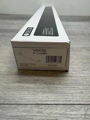 Delta 74224-SS Altado 24" Toallero Brillo Inoxidable Foto 1 de 2