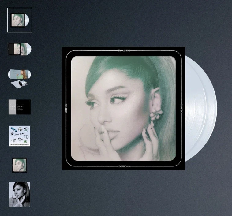 Ariana Grande Position DLX 5th Anniversary periwinkle Vinyl PRESALE taylor swift - Image 1 of 1