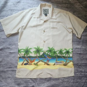 Camisa Hawaiana Jimmy Buffett's Margaritaville Playa Palmeras Resort S - Imagen 1 de 8