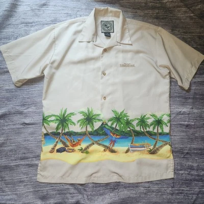 Camisa Hawaiana Jimmy Buffett's Margaritaville Playa Palmeras Resort S Foto 1 de 4