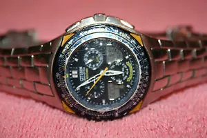 Reloj cronógrafo para hombre Citizens C 650 Blue Angels Eco-Drive Skyhawk - Imagen 1 de 8