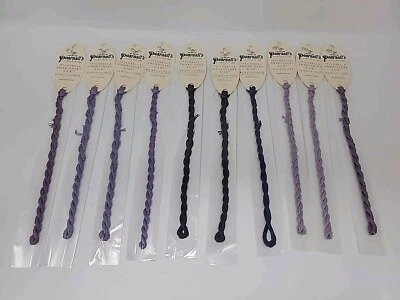 Pearsall's Filoselle Embroidery Silk Floss 4m 6 Ply MADE ENGLAND Vtg Purple S - Image 1 of 4