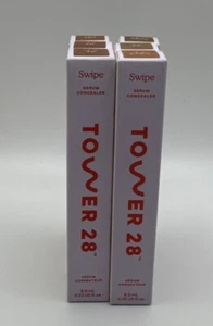 Tower 28 Beauty Swipe All-Over Hydrating Serum Concealer ~ DARK SHADES .22 floz - Picture 1 of 7