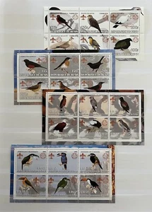 4x Birds / Fauna / Nature - perf. -  MNH** A2 - Picture 1 of 1