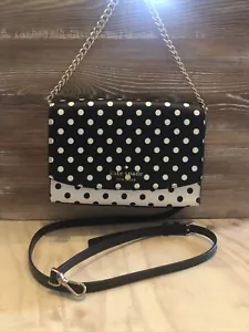 Kate Spade Carson Dot Dot Dot Convertible Crossbody Leather Purse MSRP $279 - Picture 1 of 9