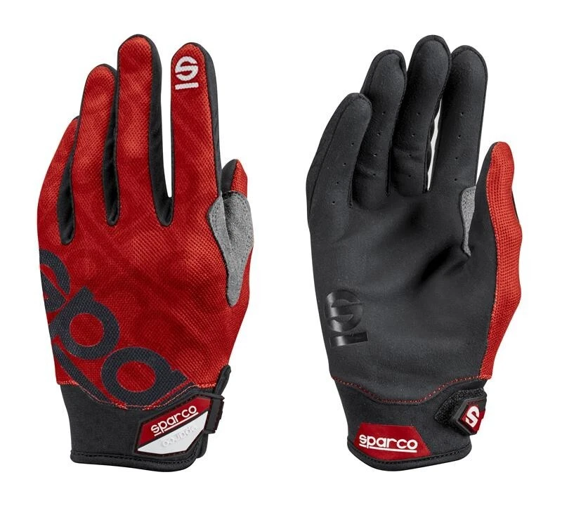 Sparco Glove Meca 3 Med Red - spa002093RS2M - Image 1 of 1
