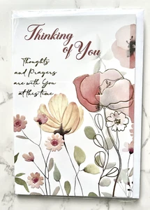 Thinking of You Card Any Occasion Modern Design Religious Christian 20817 - Picture 1 of 3