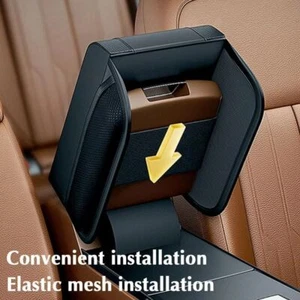With Pocket Car Armrest Box Booster Pad Heightening Elbow Pad Elbow Support - Afbeelding 1 van 14