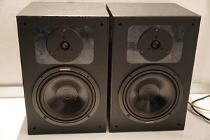 quadral quintas QLX 110 100 Watt 4 Ohm Lautsprecher Boxen schwarz 100W Regallaut - Bild 1 von 3