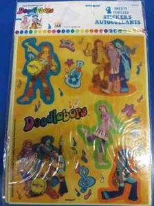 RARE Doodlebops Playhouse Disney Kids Birthday Party Favor Scrapbook Stickers - Picture 1 of 1