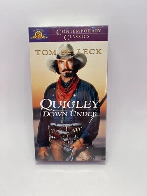 Quigley Down Under (VHS, 1990, Contemporary Classics) Tom Selleck New SEALED 🔟 - Image 1 of 4