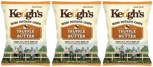 Keogh's Truffle and Real Irish Butter Potato Chips Sharing Bag 125g, 3er Pack - Bild 1 von 2