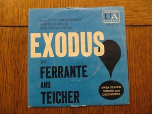 Ferrante & Teicher – Exodus / Twilight - 1960 - United Artists UA 274 7" Single - Picture 1 of 4
