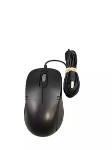 iMicro MO-1008BU Wired USB Optical Mouse, Black - Picture 1 of 3