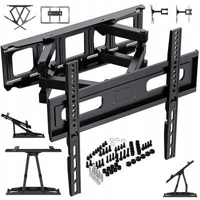 TV Wandhalterung für 32-80 Zoll Schwenkbare Wandhalter Fernseher Neigbare - Bild 1 von 4
