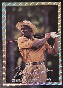 Michael Jordan 1994 NSCC GOLF Silver Foil PROMO Card (1 of 5000) - Picture 1 of 2