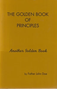 Golden Book of Principles by John Doe, Alcoholics Anonymous booklet, Ralph Pfau - Picture 1 of 1