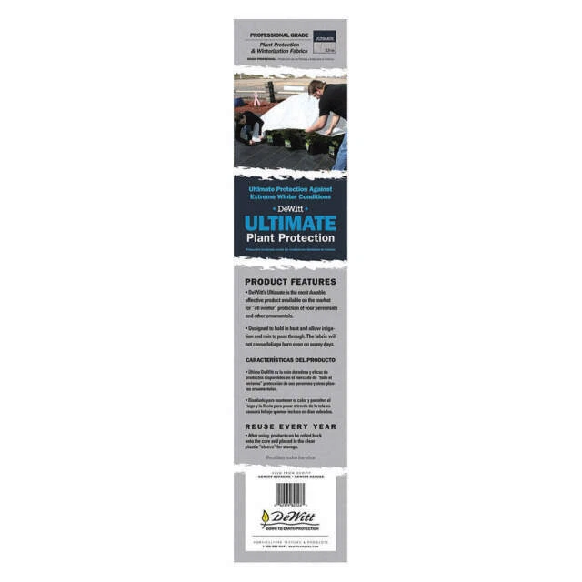 DeWitt Ultimate 6 x 250 ft Plant Frost Protection Cloth - White (2.5oz)