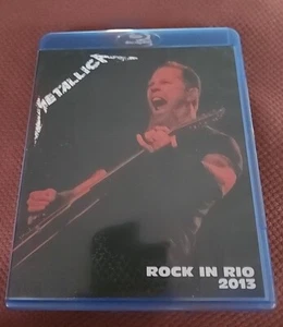 METALLICA Rock in Rio 2013 Kirk Hammett, James Hetfield DVD Blu Ray - Picture 1 of 5