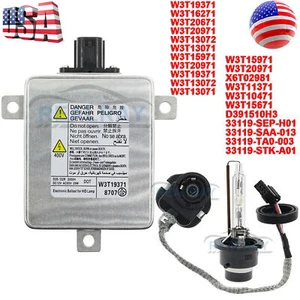 Xenon Headlight HID Ballast & Igniter & Bulb Set for Acura TL TSX 33119-SEP-H01 - Picture 1 of 5