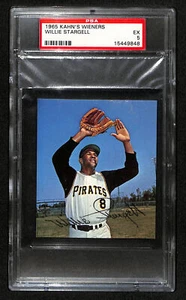 Willie Stargell 1965 Kahns Wieners PSA 5 - Bild 1 von 2