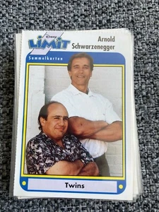 Twins Disney Limit Arnold Schwarzenegger German Magazine Trading Card Devito - Picture 1 of 1
