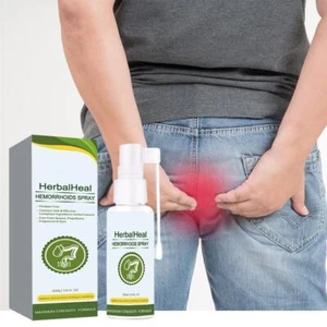 30ml Natural Hemorrhoids Spray Powerful Hemorrhoids Treatment Agent - Picture 1 of 15