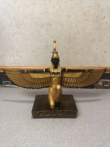 Beautiful Maat Statute Imported From Egypt, Branded New, Rare, Unique, Amazing! - Picture 1 of 11