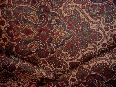 Драпировочная обивочная ткань 1 год Kravet 22976 охотничья зеленая персидская с цветочным узором жаккард - Изображение 1 из 4