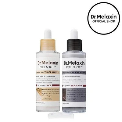 [Dr.Melaxin Official] Peel Shot Glow Rice Peeling AmpouleSoft Exfoliating Face - Image 1 of 4