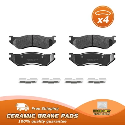 Kit de pastillas de freno delanteras de cerámica para Dodge Durango Ram 1500 Foto 1 de 4