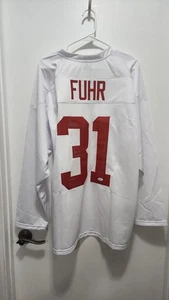 GRANT FUHR Signed Custom #31 Hockey Jersey Multiple Inscriptions COA - Picture 1 of 6